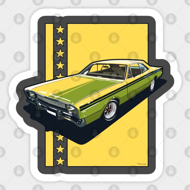 Musclecar Sticker by Akira31